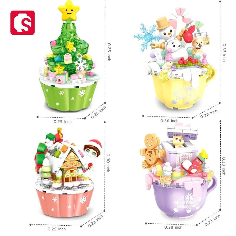 Bloc de Construction - MiniXmasBlocks™ - Noël - Les Petits Bâtisseurs