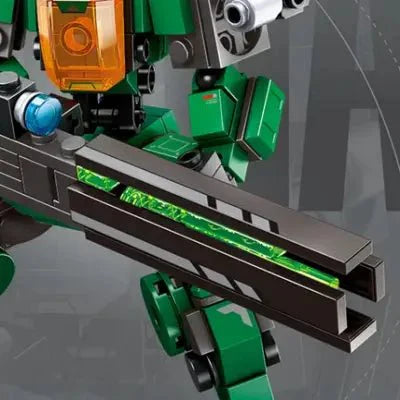 Jouet Robot - KidsTransformingRobot™ - Vert - Les Petits Bâtisseurs