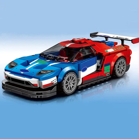 Bloc de Construction - CarAssemblageBlocks™ - Rouge - Les Petits Bâtisseurs