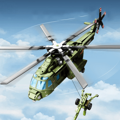 Bloc de Construction - SkyForceBuilder™ - Avion - Les Petits Bâtisseurs